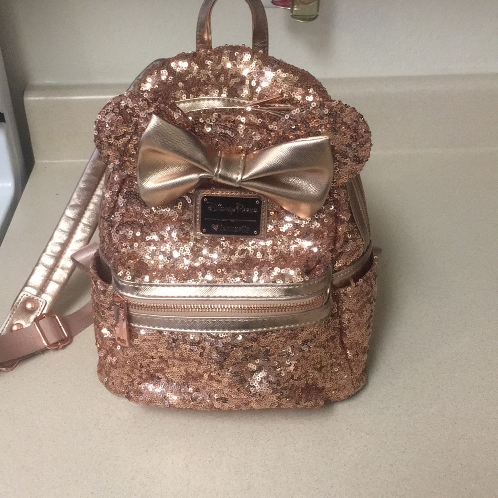 Rose Gold Disney Loungefly